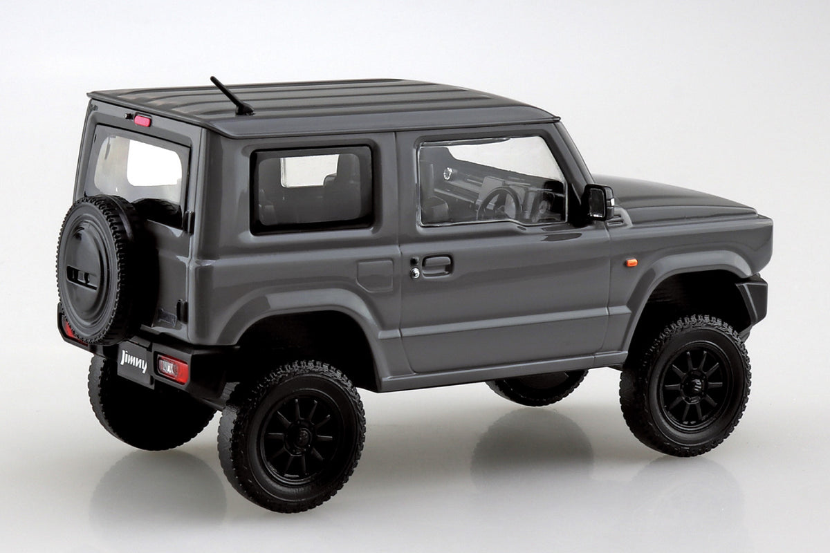 Aoshima 1/32 SNAP KIT #09CU-MG Suzuki JB64 Jimny Custom Wheel (Medium Gray)