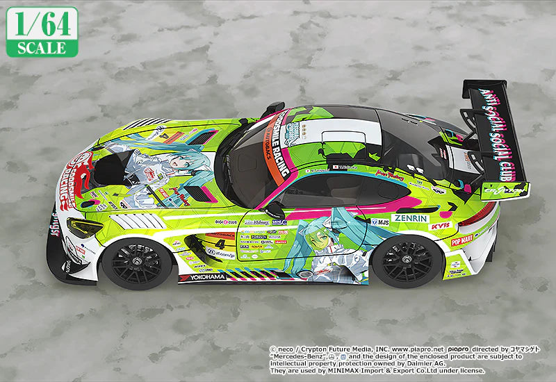 Hatsune Miku GT Project 1/64 Good Smile Hatsune Miku AMG 2022 Season Opening Ver.
