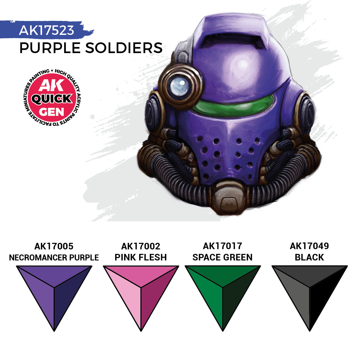 AK Interactive Quick Gen - Purple Soldiers (Set)