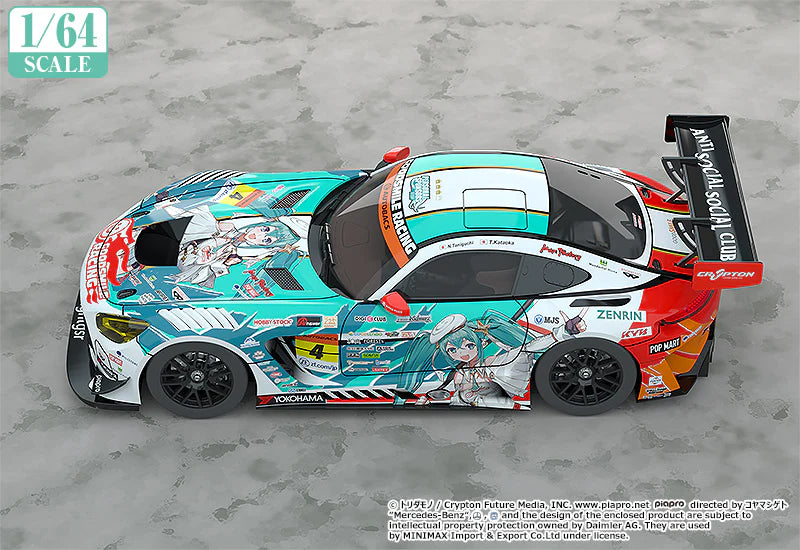 Hatsune Miku GT Project 1/64 Good Smile Hatsune Miku AMG 2023 Season Opening Ver.