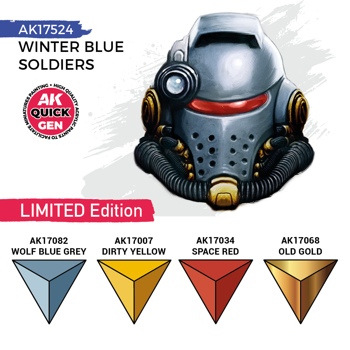 AK Interactive Quick Gen - Winter Blue Soldiers (Set)