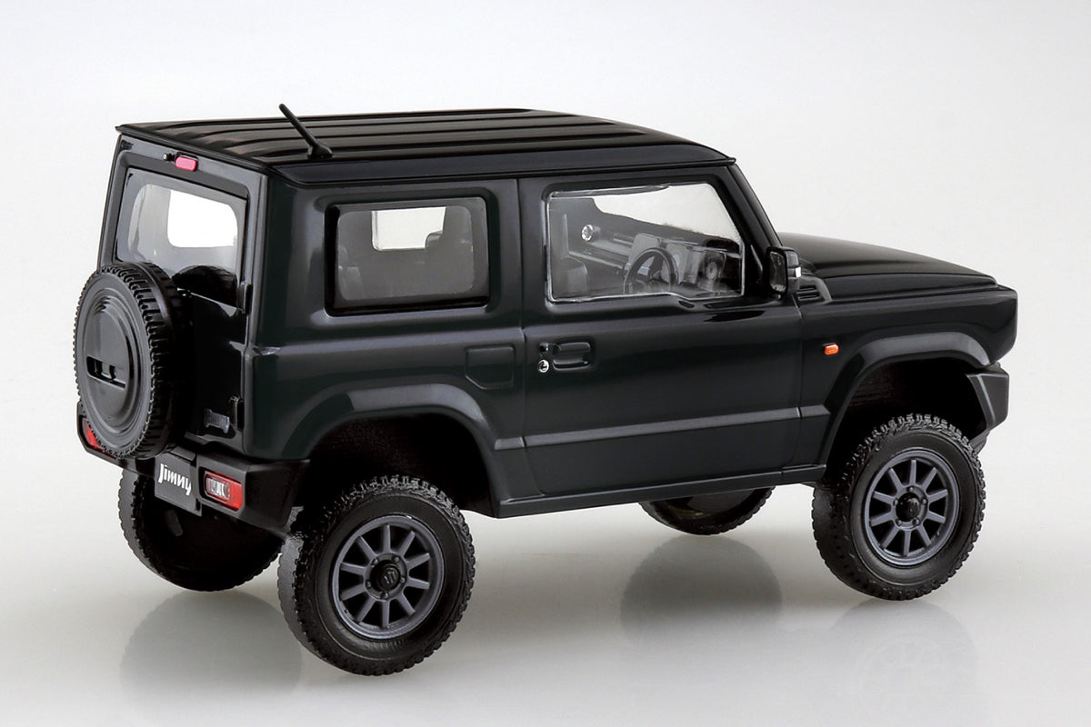 Aoshima 1/32 SNAP KIT #09CU-BB Suzuki JB64 Jimny Custom Wheel (Bluish Black Pearl 3)