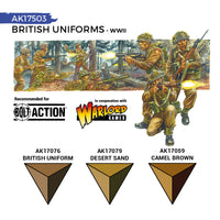 AK Interactive Quick Gen - British Uniforms (Set)
