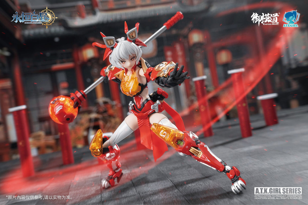 A.T.K. Girl Endless Night 03 Awoken Mountain Lion (Dual Body) 1/12 Scale Model Kit