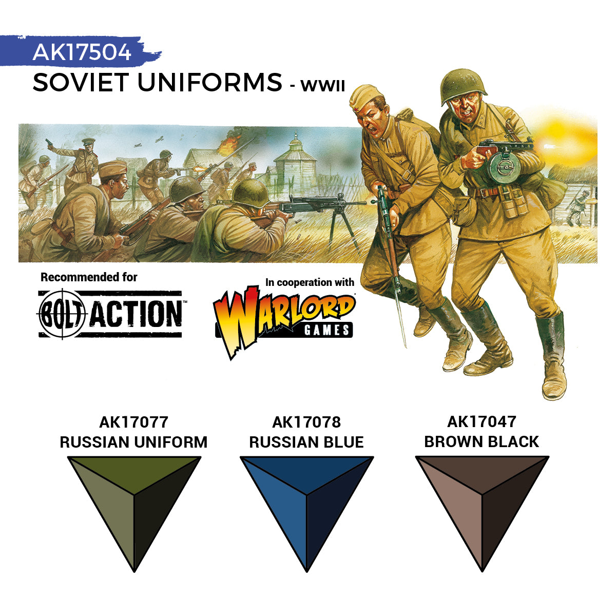 AK Interactive Quick Gen - Soviet Uniforms (Set)