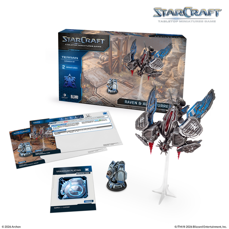 Archon Studio StarCraft: Raven & Auto-Turret (Terran Expansion Set)