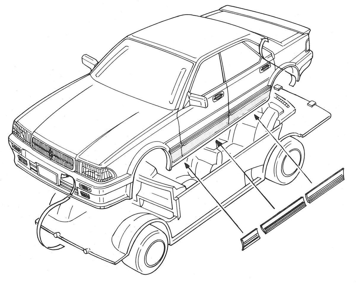 Fujimi 1/24 HC-10 Mark II GX71 (High Society Car Version)