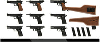 Little Armory LA096 Browning High-Power Type 1/12 Scale Accessory Set