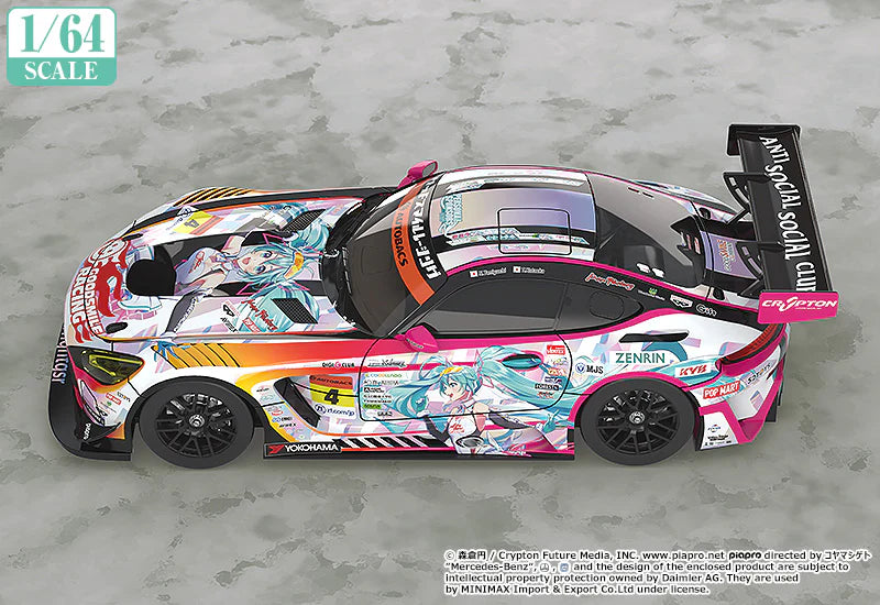 Hatsune Miku GT Project 1/64 Scale Good Smile Hatsune Miku AMG 2021 SUPER GT Round 5 Ver.