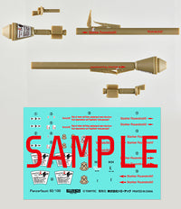 Little Armory LA099 Panzerfaust Type 60/100 1/12 Scale Accessory Set