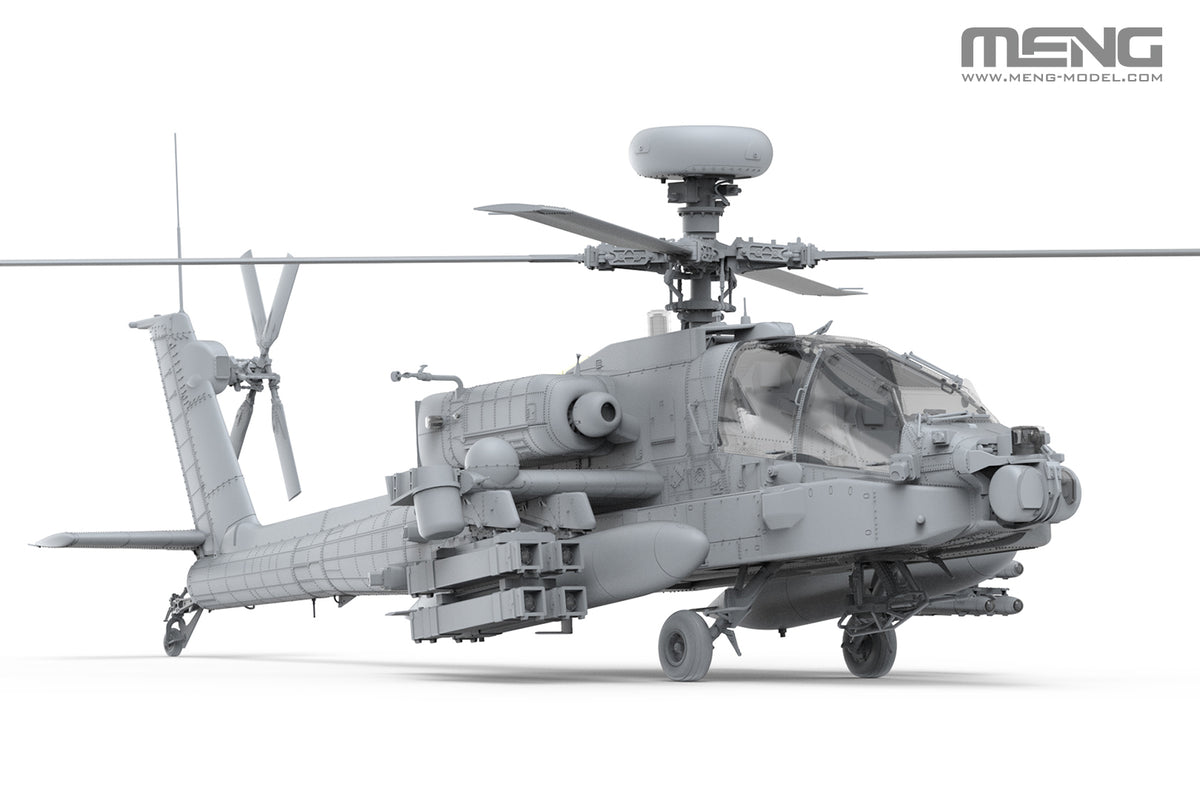 Meng 1/35 AH-64D Saraf Heavy Attack Helicopter (Israeli Air Force) Special Edition (incl. Two Resin figures)