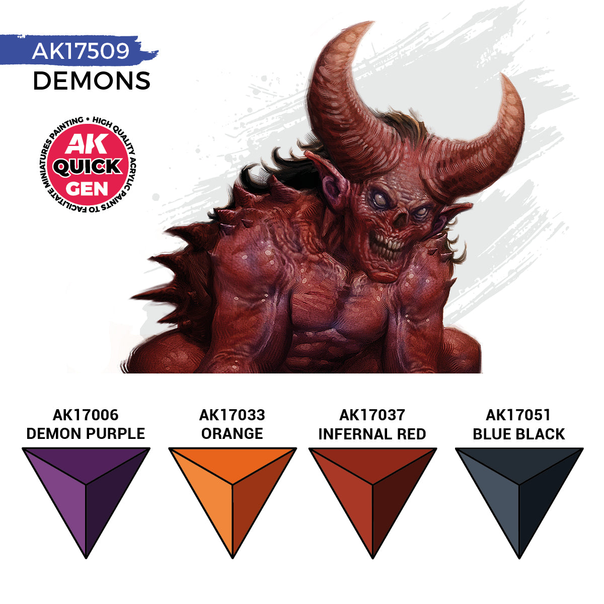 AK Interactive Quick Gen - Demons (Set)