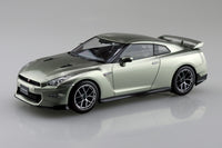 Aoshima 1/32 SNAP KIT #03CU-MJ Nissan R35 GT-R 2024 Custom Wheel (Millennium Jade)