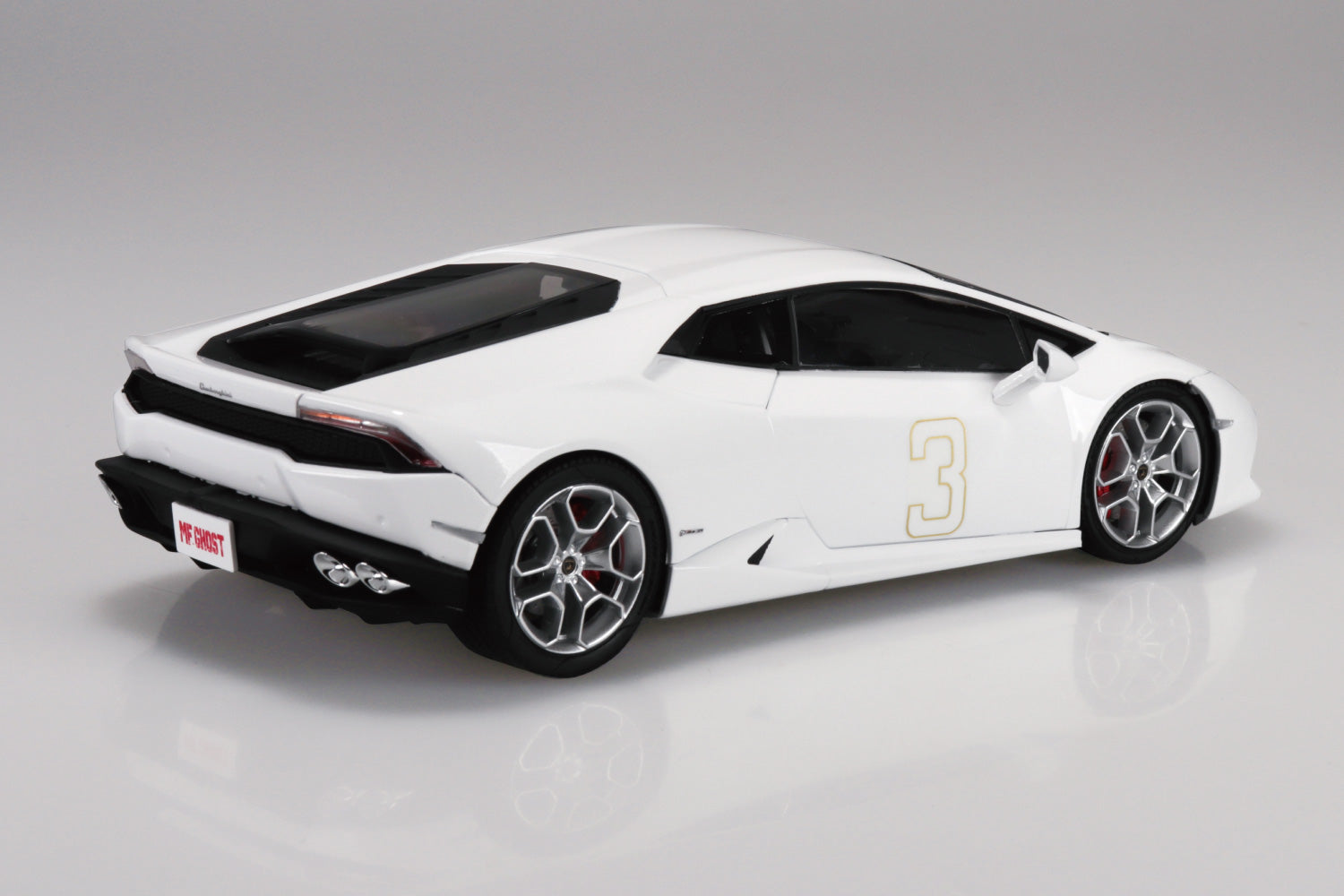 MF Ghost No. 5 Oishi Daigo's Lamborghini Huracan LP610-4 (Modified) 1/24 Scale Model Kit