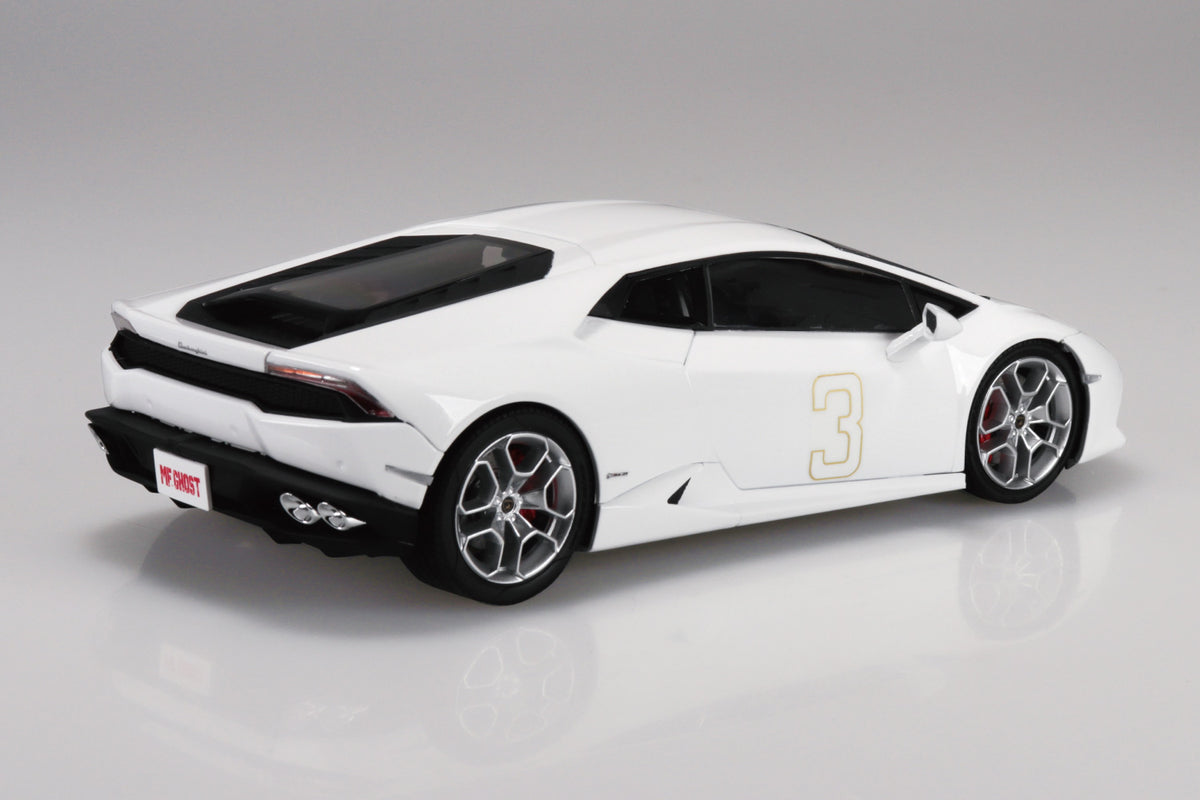 MF Ghost No. 5 Oishi Daigo's Lamborghini Huracan LP610-4 (Modified) 1/24 Scale Model Kit