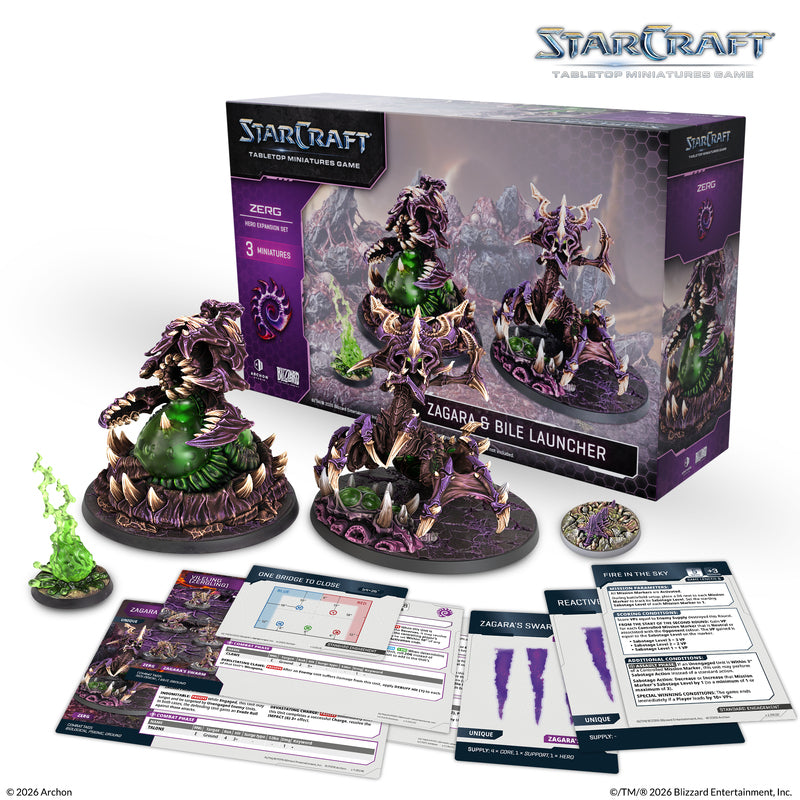 Archon Studio StarCraft: Zagara & Bile Launcher (Zerg Hero Expansion Set)