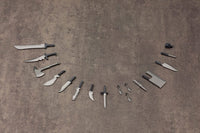 M.S.G. Modeling Support Goods Weapon Unit 34 Knife Set