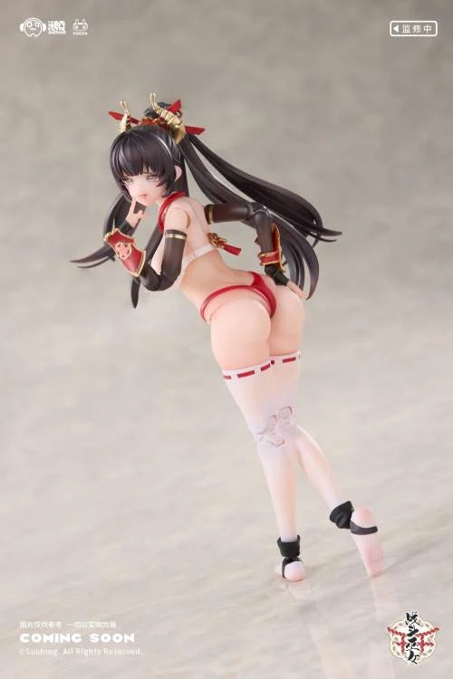 Combat Priestess Sakura Uefuji 1/12 Scale Action Figure (With Bonus)