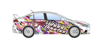 Uma Musume Pretty Derby Itasha No.3 Mitsubishi CZ4A Lancer Evolution X Final Edition '15 (Ver.2) 1/24 Scale Model Kit