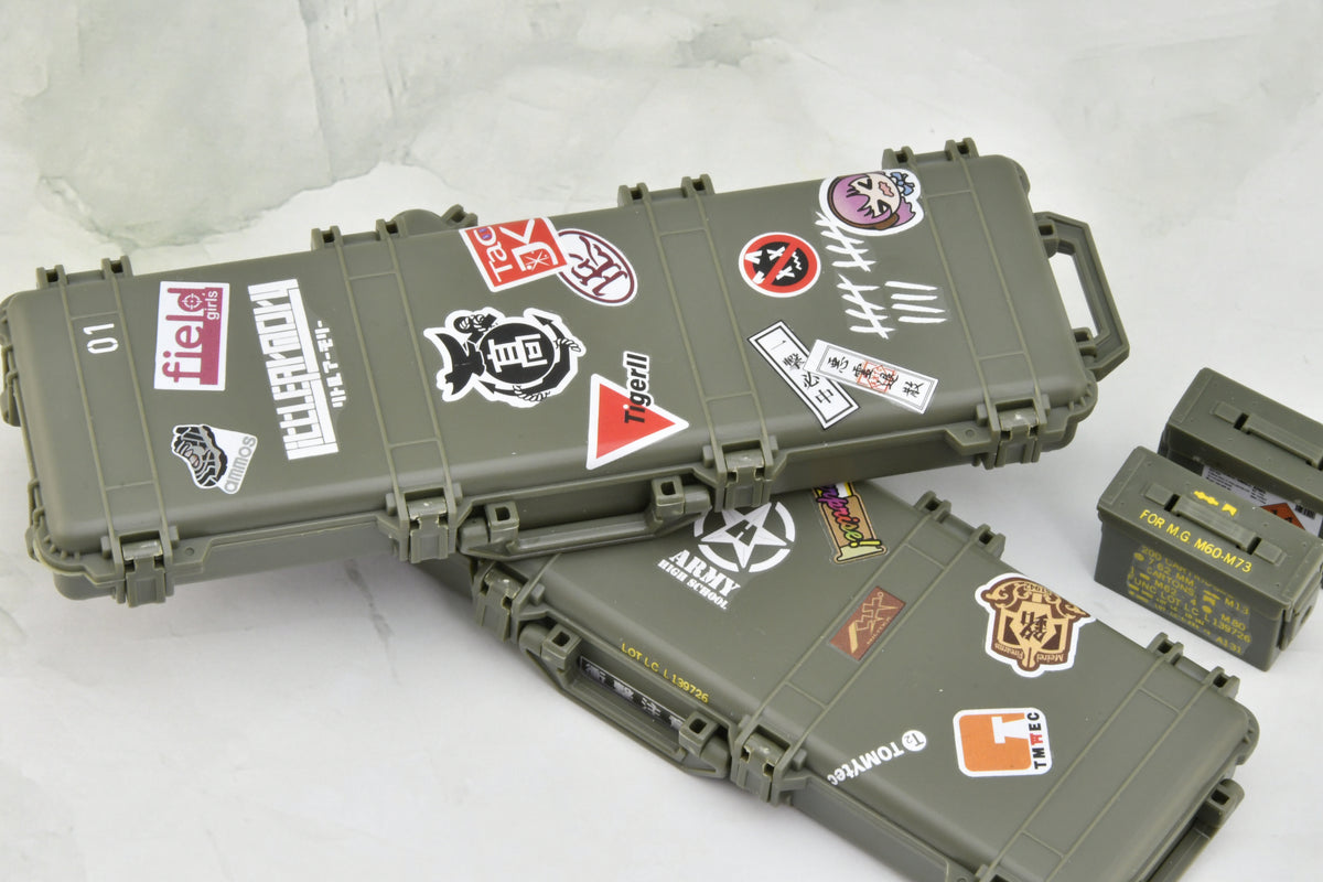 Little Armory LD050 Military Hard Case C2 1/12 Scale Accessory Set