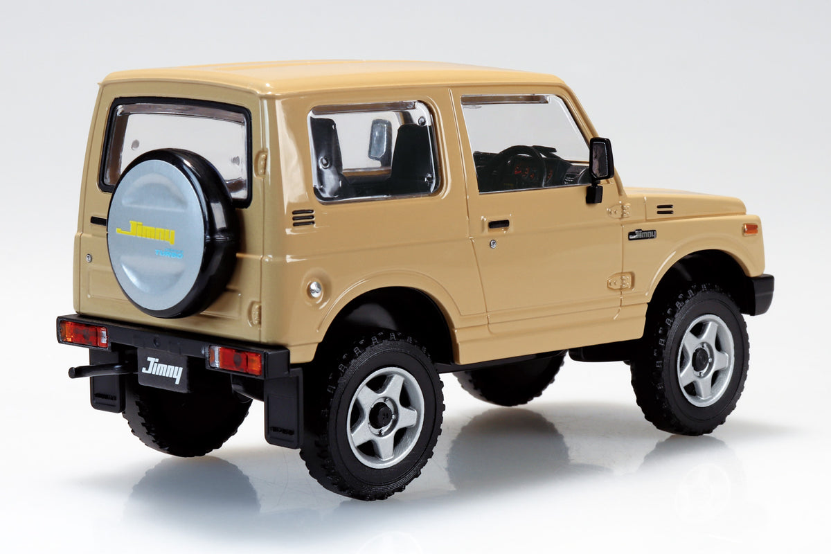 Aoshima 1/32 SNAP KIT #18CU-KI Suzuki JA11 Jimny Custom Wheel (Khaki)