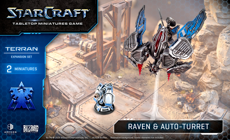 Archon Studio StarCraft: Raven & Auto-Turret (Terran Expansion Set)