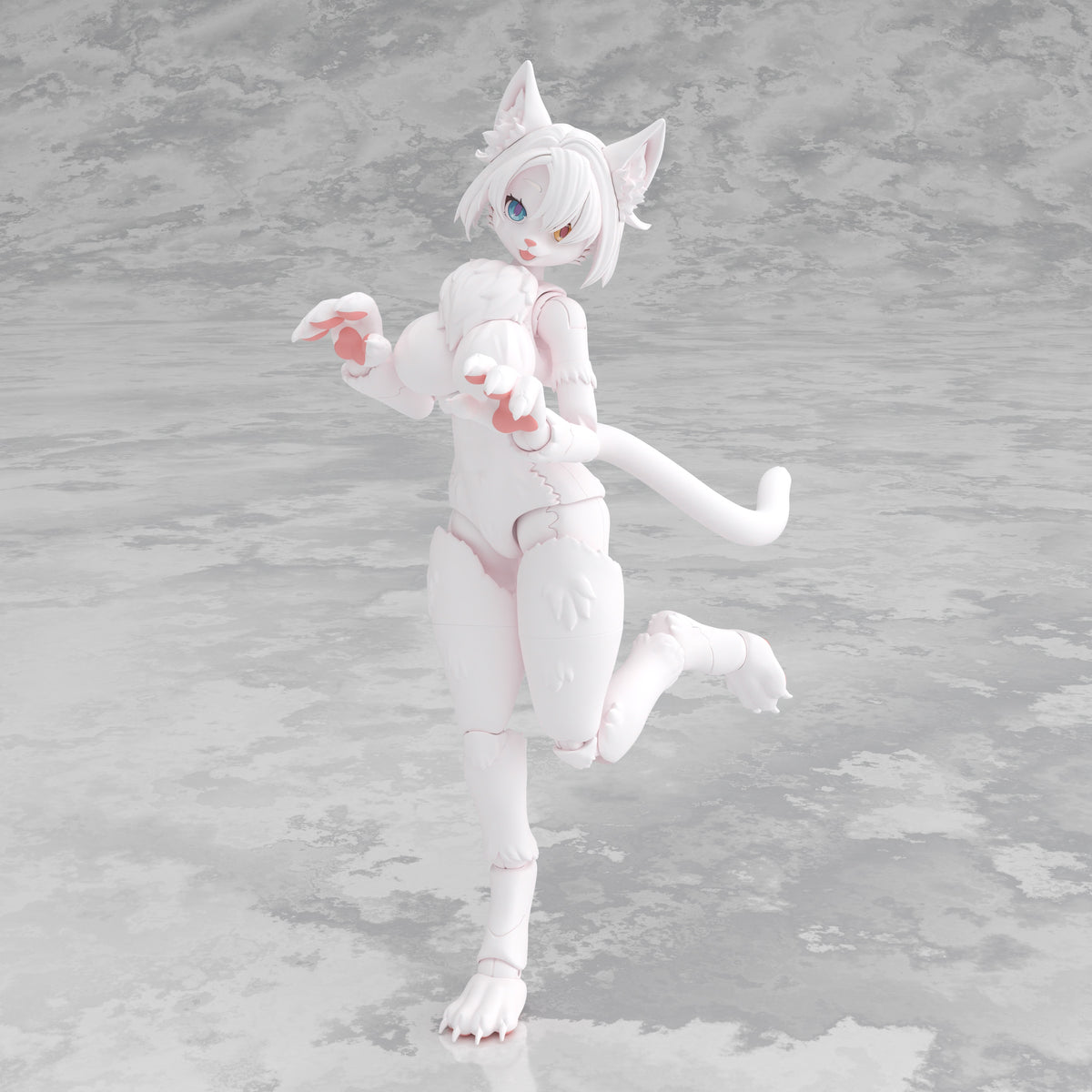 Aoshima Kemopla #KO-05RKM Body Parts Set 01 [Khao Manee Color]