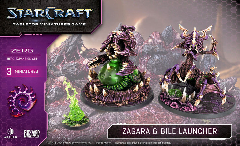 Archon Studio StarCraft: Zagara & Bile Launcher (Zerg Hero Expansion Set)