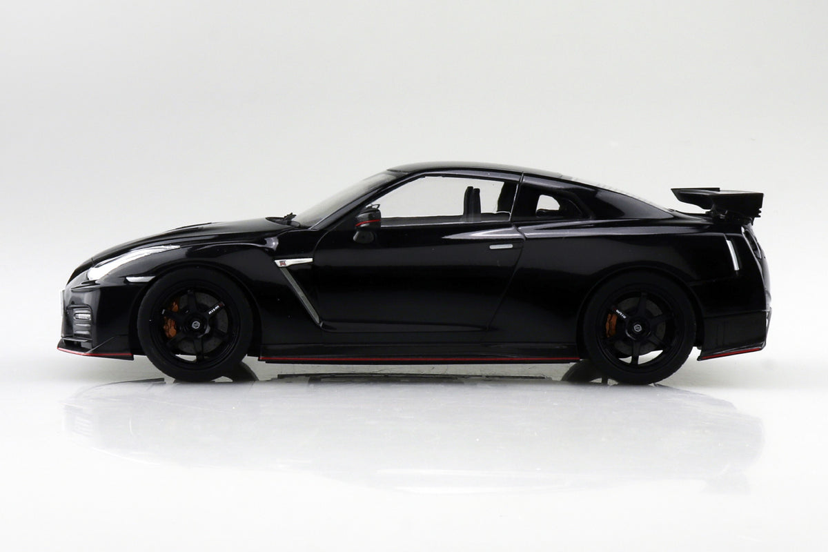 Aoshima 1/24 Snap Car #05-MB 1/24 R35 NISSAN GT-R NISMO 2017 Meteor Flake Black Pearl