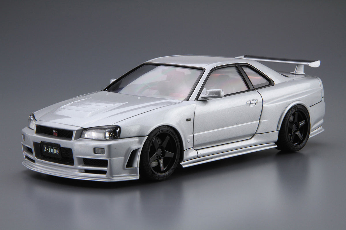 Aoshima 1/24 Model Car #34 Nismo BNR34 Skyline GT-R Z-Tune '04