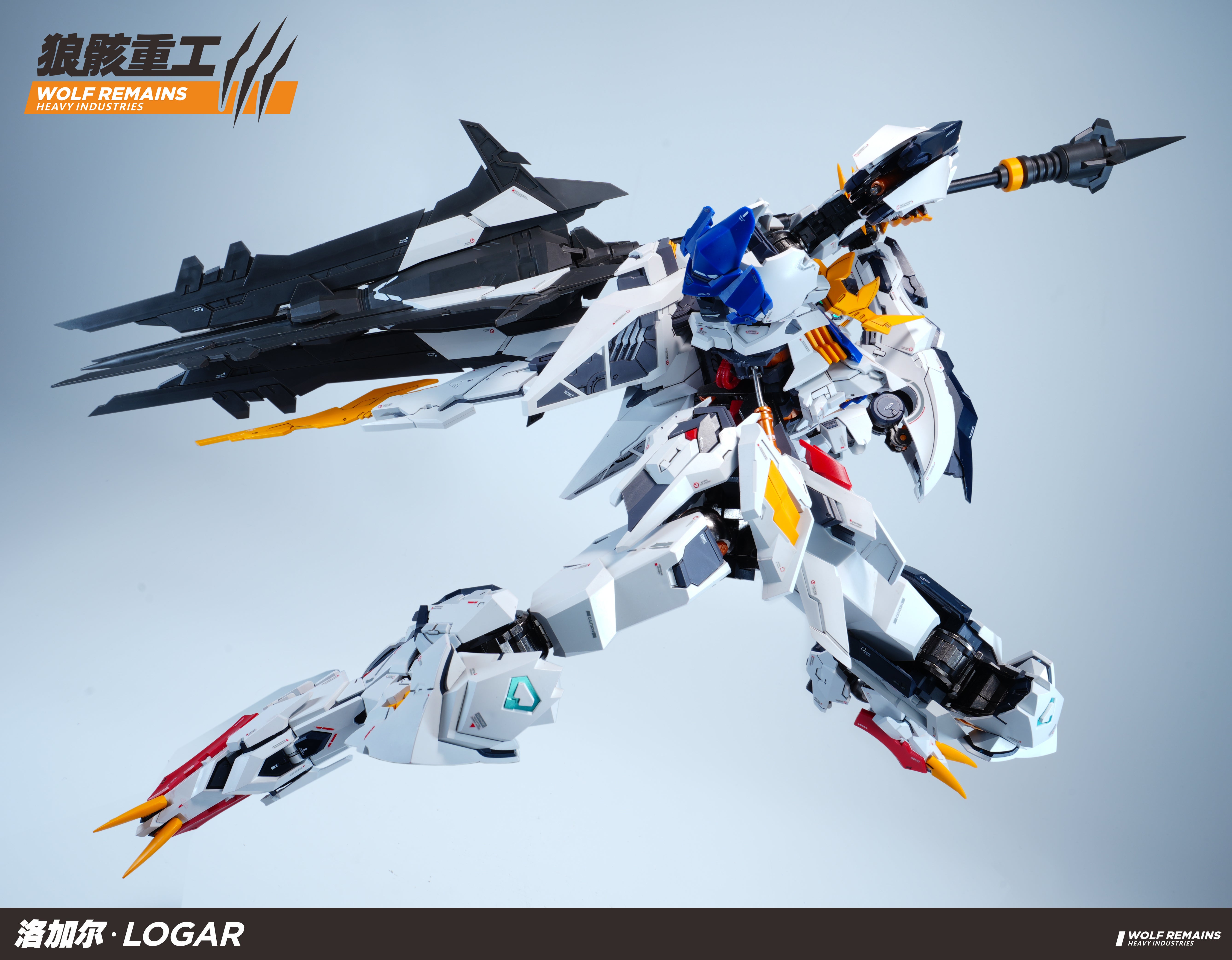 Wolf Corpse Heavy Industry 1/60 scale Logar Model Kit – USA Gundam