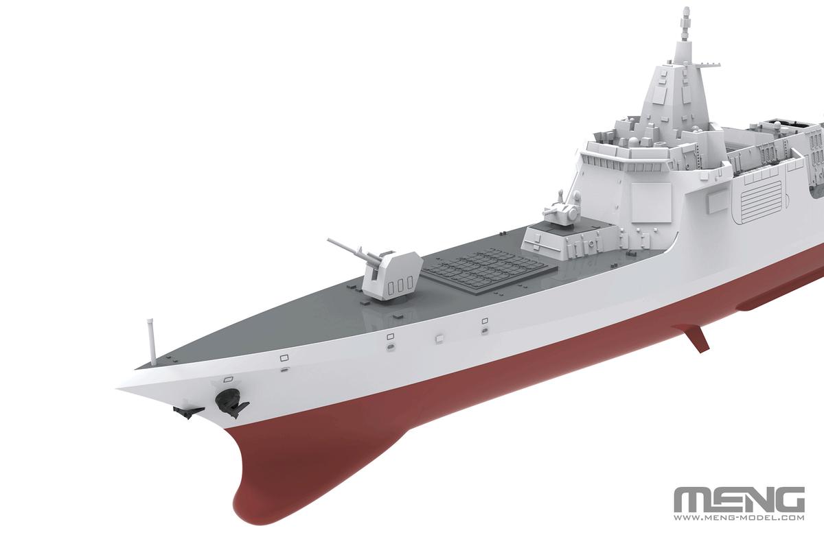 Meng 1/700 Chinese Type-055 Guided-Missile Destroyer