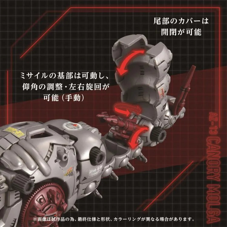 Zoids Advanced Zi AZ-13 Canory Molga 1/72 Scale Model Kit