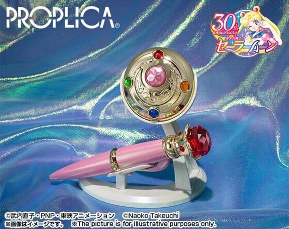 Sailor Moon Proplica Transformation Brooch & Disguise Pen Set (Brilliant Color Edition)