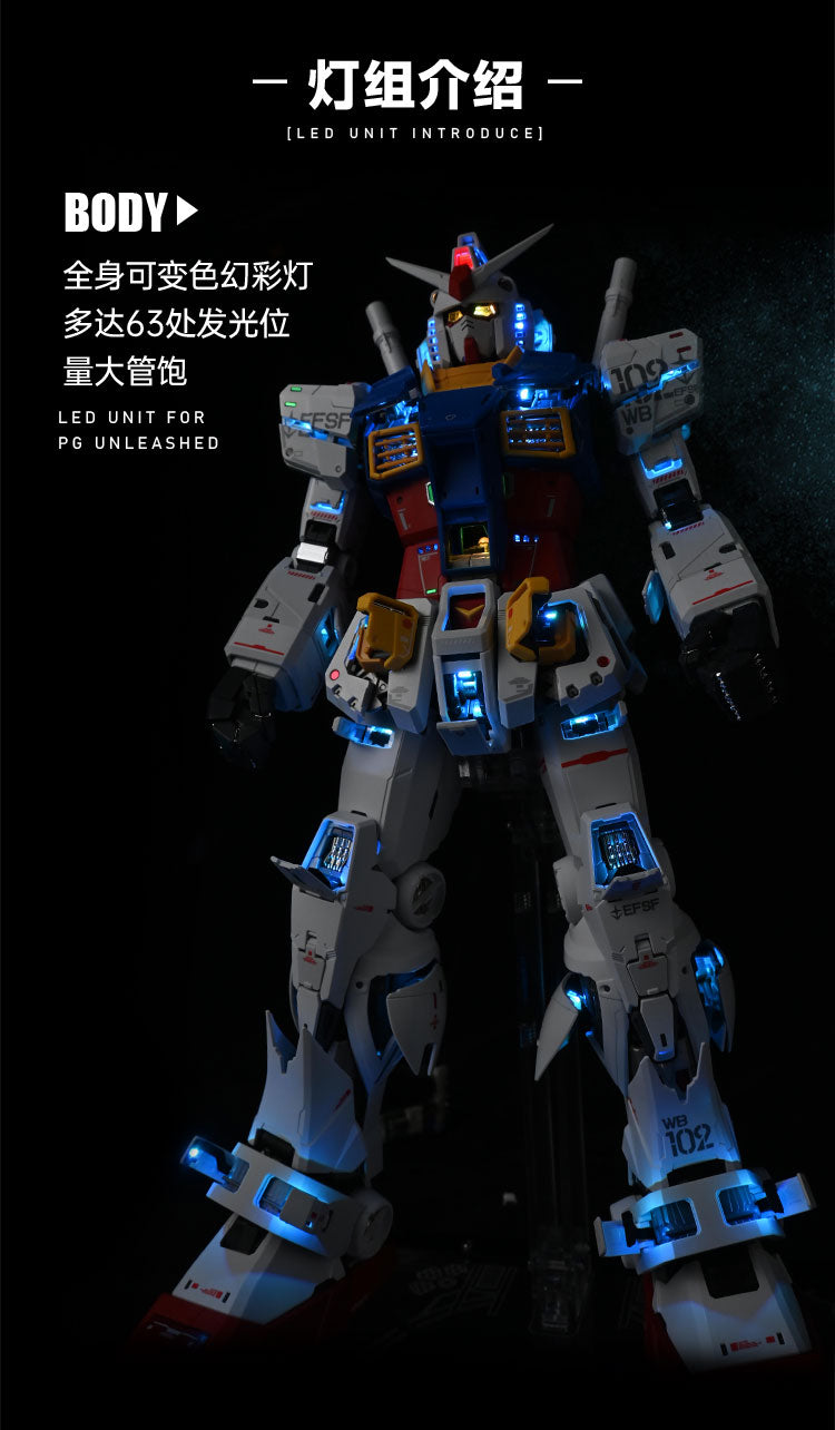 UA Workshop LED Set for PG Unleashed RX-78-2 (Deluxe Version)