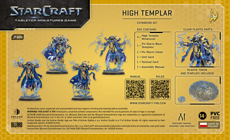 Archon Studio StarCraft: High Templar (Protoss Expansion Set)
