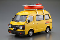 Aoshima 1/24 MODEL CAR #55, Subaru TT1 Sambar High-Roof 4WD '80