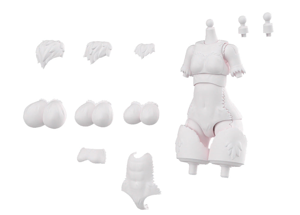 Aoshima Kemopla #KO-05RKM Body Parts Set 01 [Khao Manee Color]