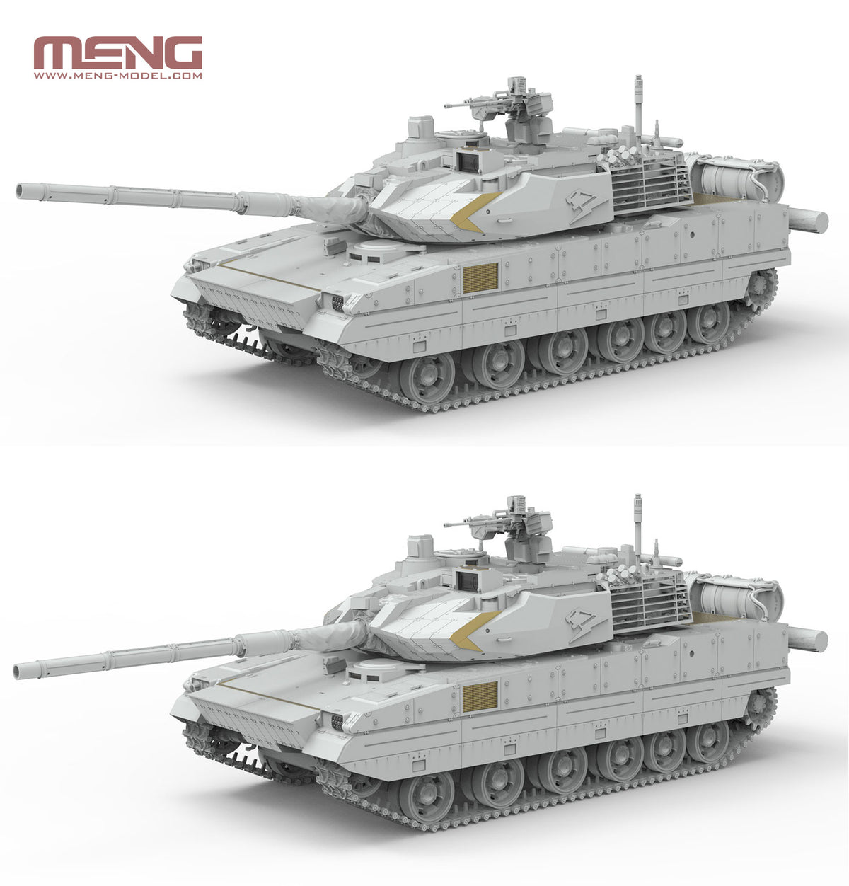 Meng 1/35 PLA ZTQ15 Light Tank w/Add-On Armor