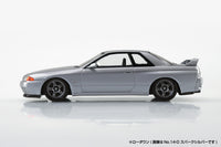 Aoshima 1/32 SNAP KIT #14-D Nissan R32 Skyline GT-R (Spark Silver)