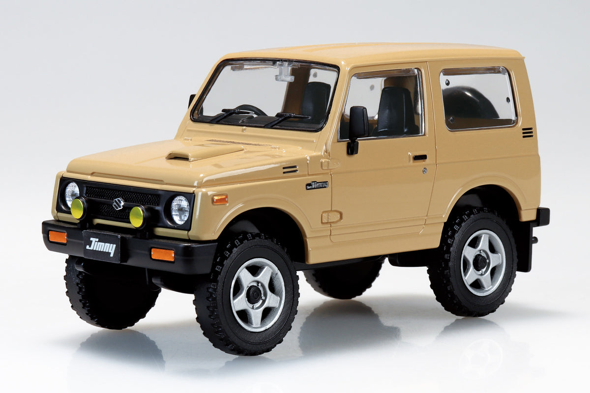 Aoshima 1/32 SNAP KIT #18CU-KI Suzuki JA11 Jimny Custom Wheel (Khaki)