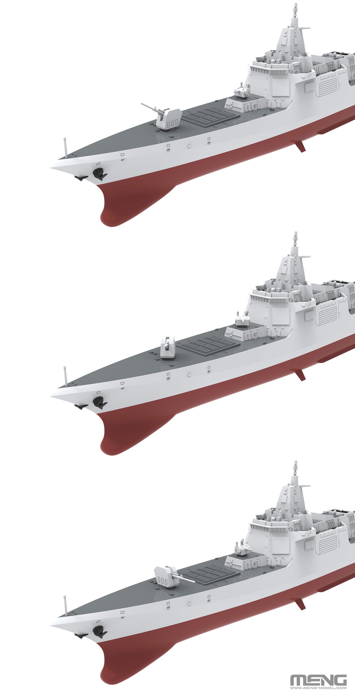 Meng 1/700 Chinese Type-055 Guided-Missile Destroyer
