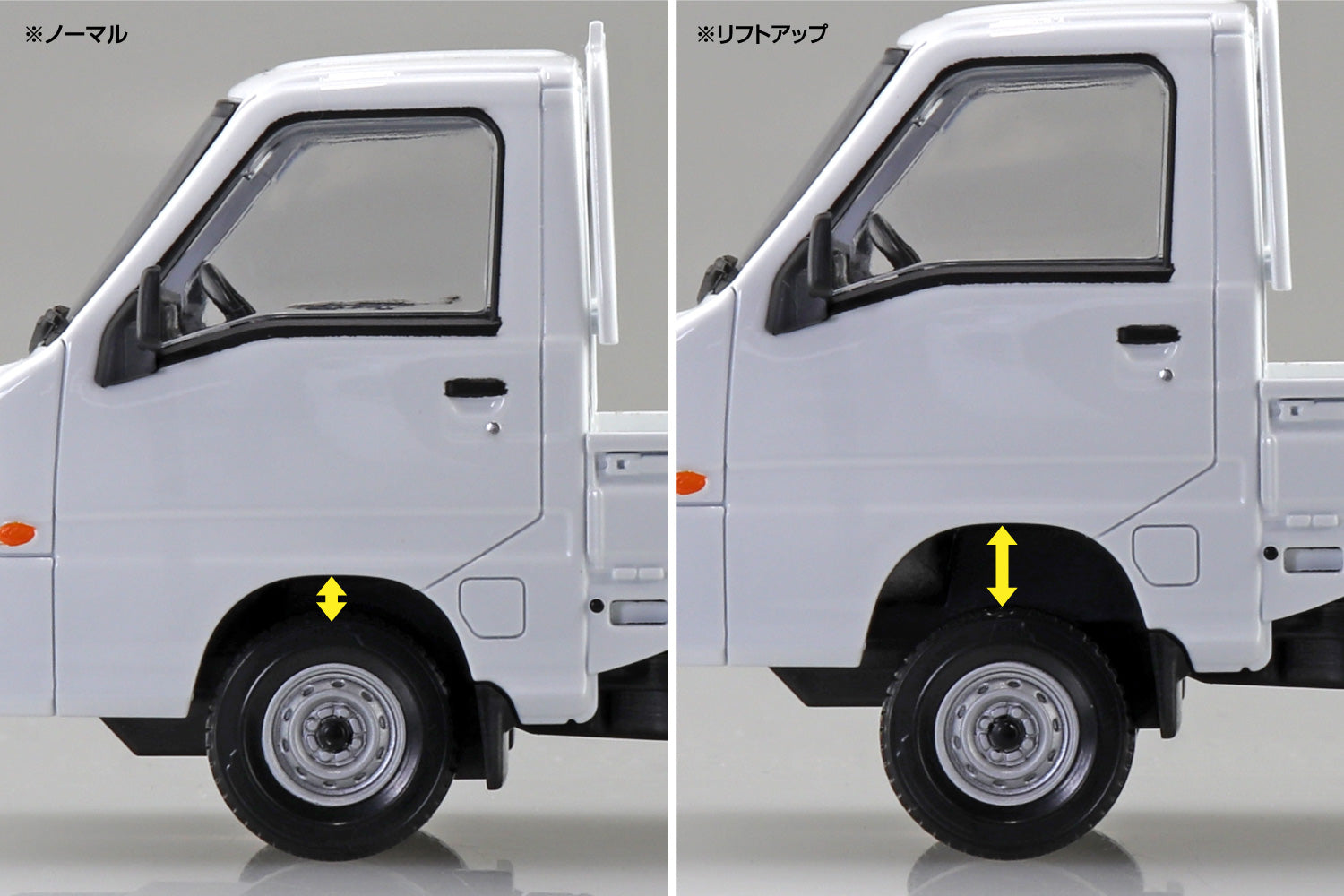 Aoshima 1/32 Snap Kit Subaru Sambar Truck (Frost White)