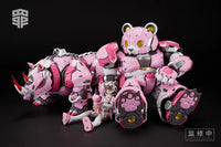 Seven Deadly Sins SIN-03 Sloth with Honey the Bear and Coconut the Rhino Crash 1/10 Scale Model Kit