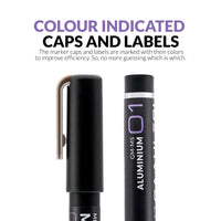 Metallic Series Markers Aluminium (Set of 2)