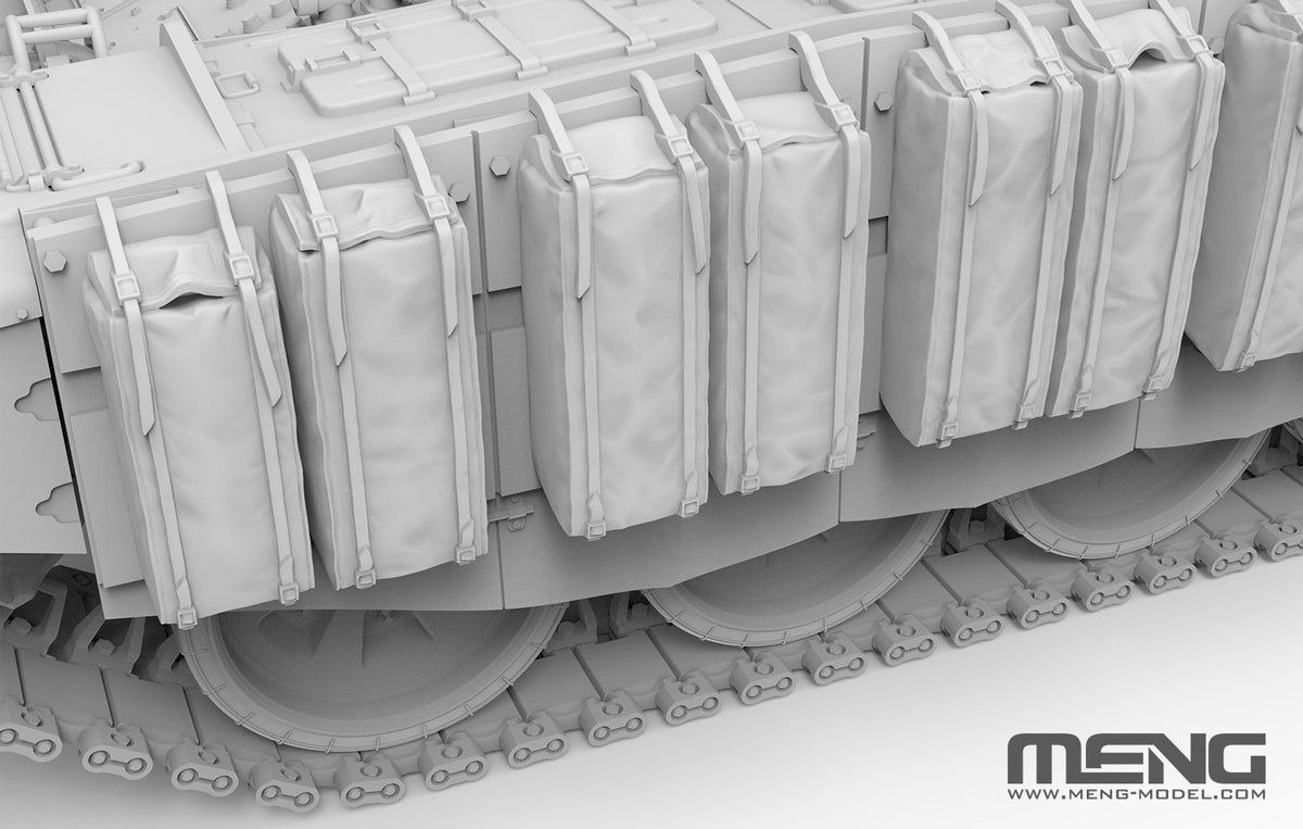 Meng 1/35 Russian Main Battle Tank T-72B3M w/ KMT-8 Mine Clearing System