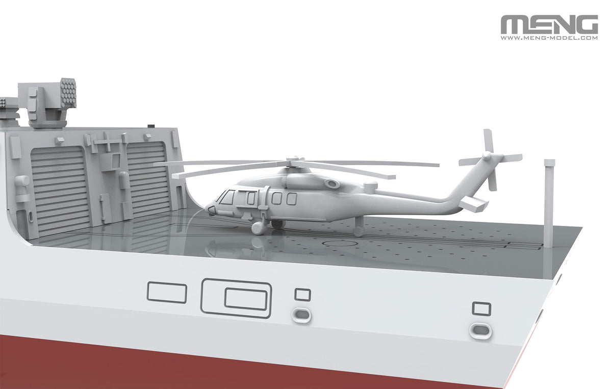 Meng 1/700 Chinese Type-055 Guided-Missile Destroyer