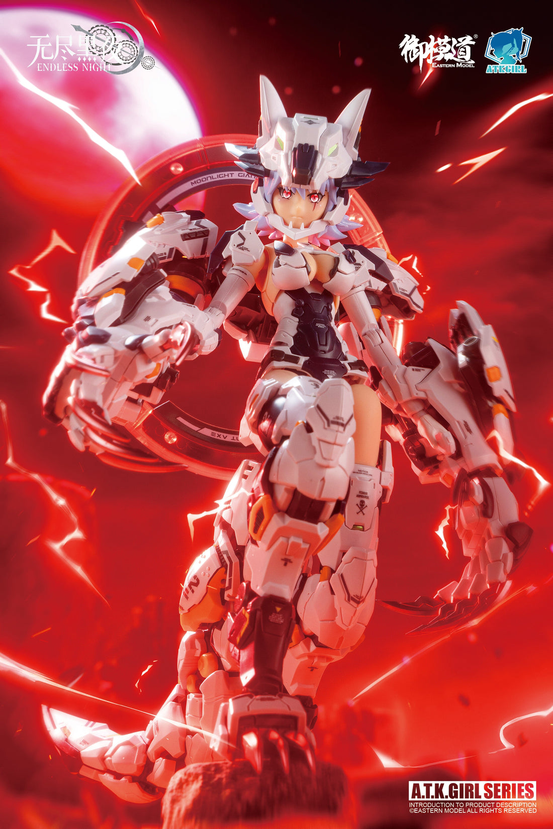 A.T.K. Girl Fenrir (Commander Type) 1/12 Scale Model Kit – USA Gundam Store