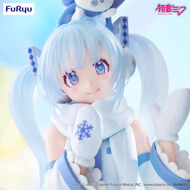 Vocaloid Snow Miku (Sky Town 10th Ver.) Noodle Stopper Figure
