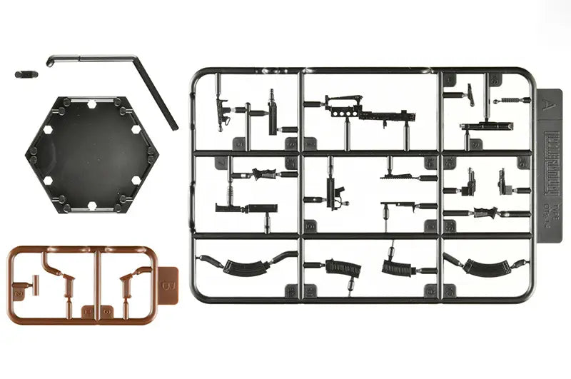 Little Armory x Girls' Frontline 2 Exilium LA-DF36 Dolls Front Line 2 Groza 1/12 Scale Accessory Set